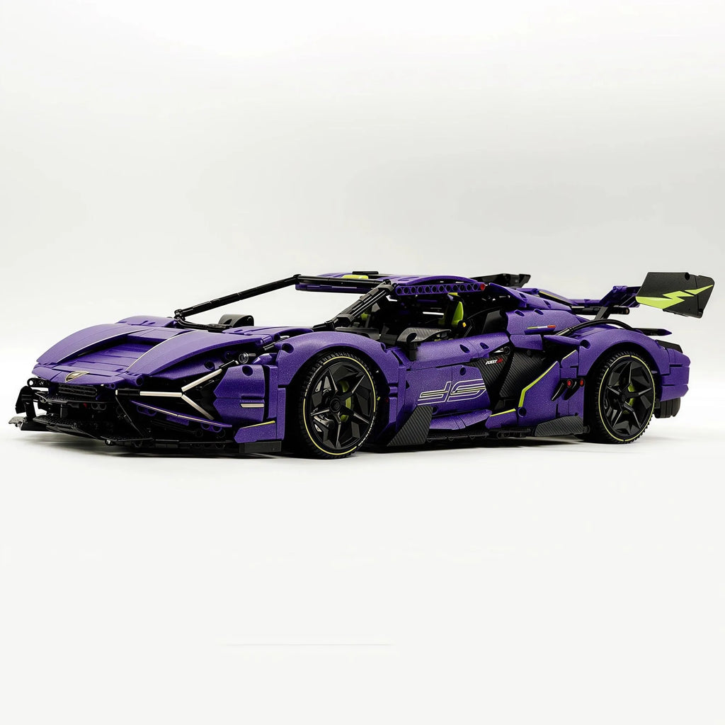 GULY 10635 Electroplating Purple Lamborghini – Alt Brickz
