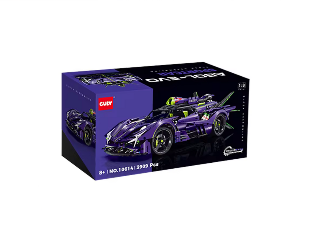GULY 10635 Electroplating Purple Lamborghini – Alt Brickz